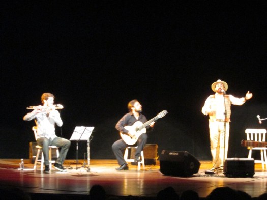 Peças de Elomar foram interpretadas por Xangai próximas à concepção. Fotosca: Zema Ribeiro