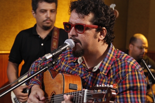 O cantor e compositor paraense Allan Carvalho. Foto: Camila Lima/ Portal Cultura