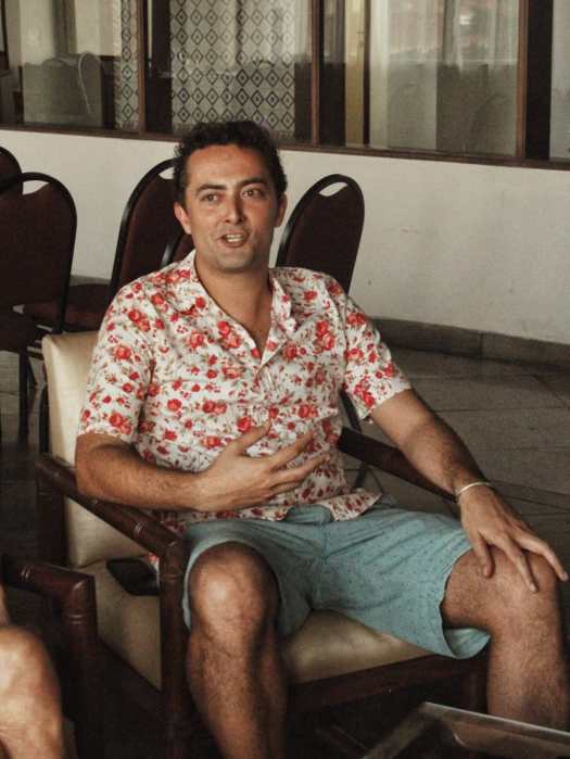 O diretor Zeca Brito. Foto: Juliana Costa