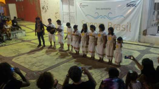 O grupo Teko Guarani do Povo Mbyá - Guarani. Foto: Francisco Colombo