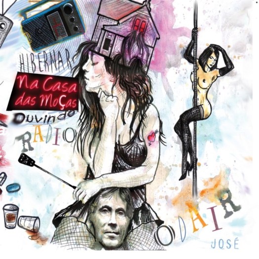 Hibernar na casa das moças ouvindo rádio. Capa. Reprodução