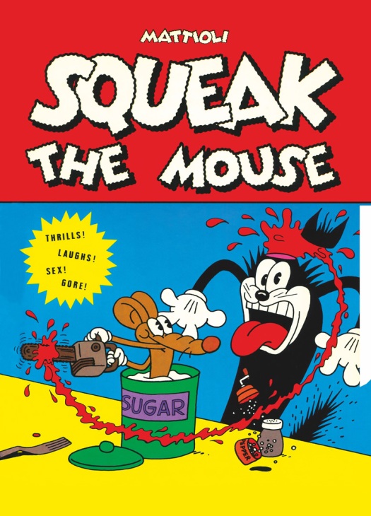 Squeak the mouse. Capa. Reprodução