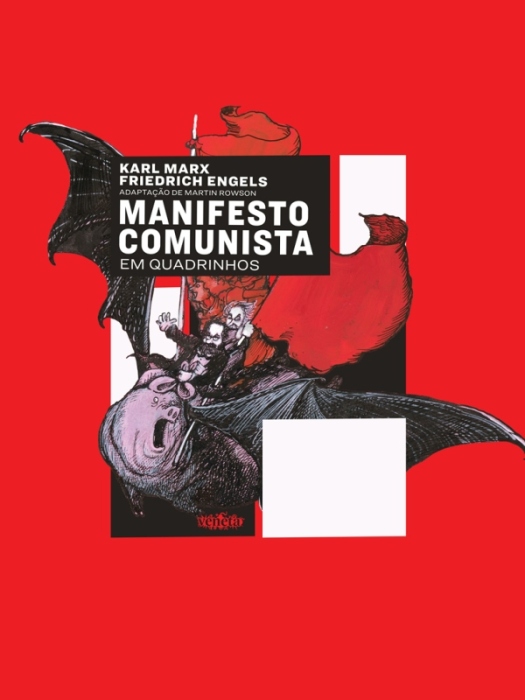 Manifesto comunista em quadrinhos. Capa. Reprodução