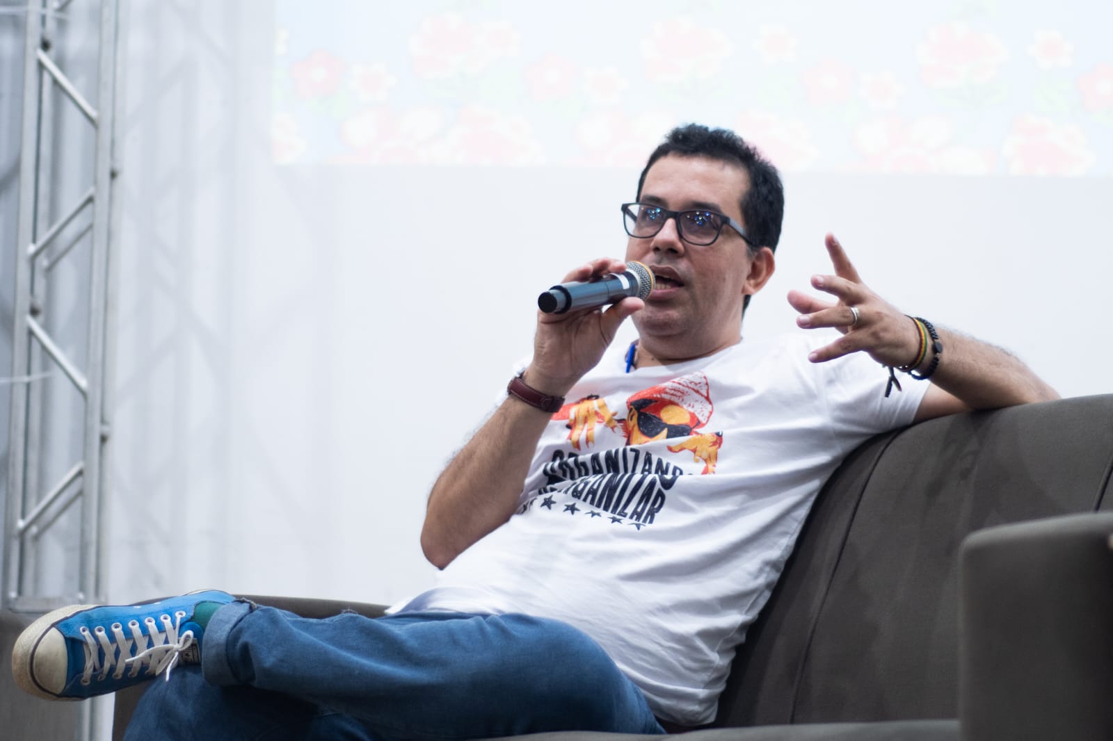 Durante a roda de conversa